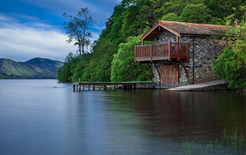 A house by the lake